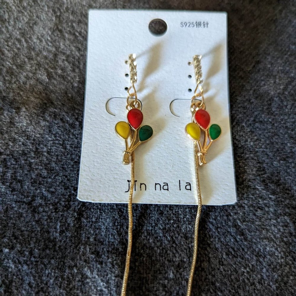 NEW - Balloon Drop Fashion Earrings
